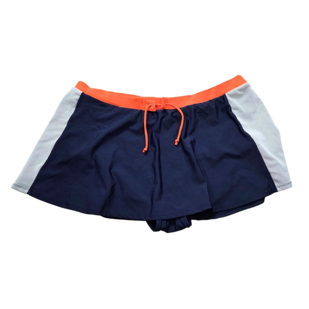 Cazimi Swim Women's Skirt‎ Skort Shorts Swimsuit Bottoms Elastic Waist Size 20